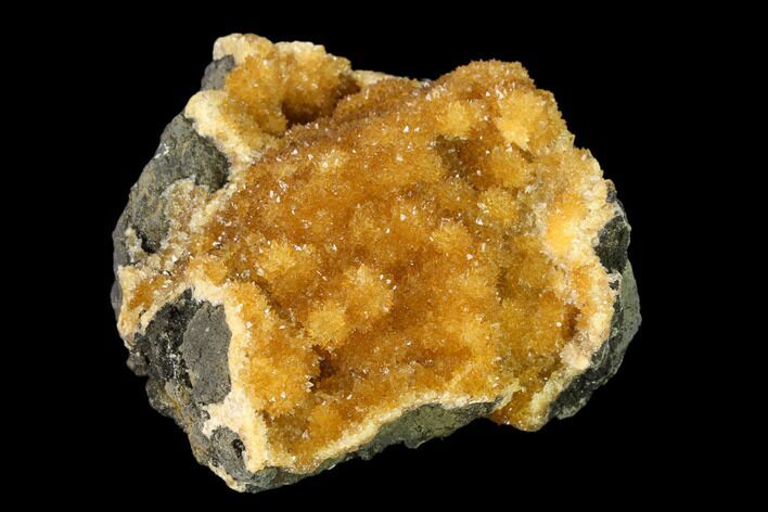 Intense Orange Calcite Crystal Cluster - Poland #148362
